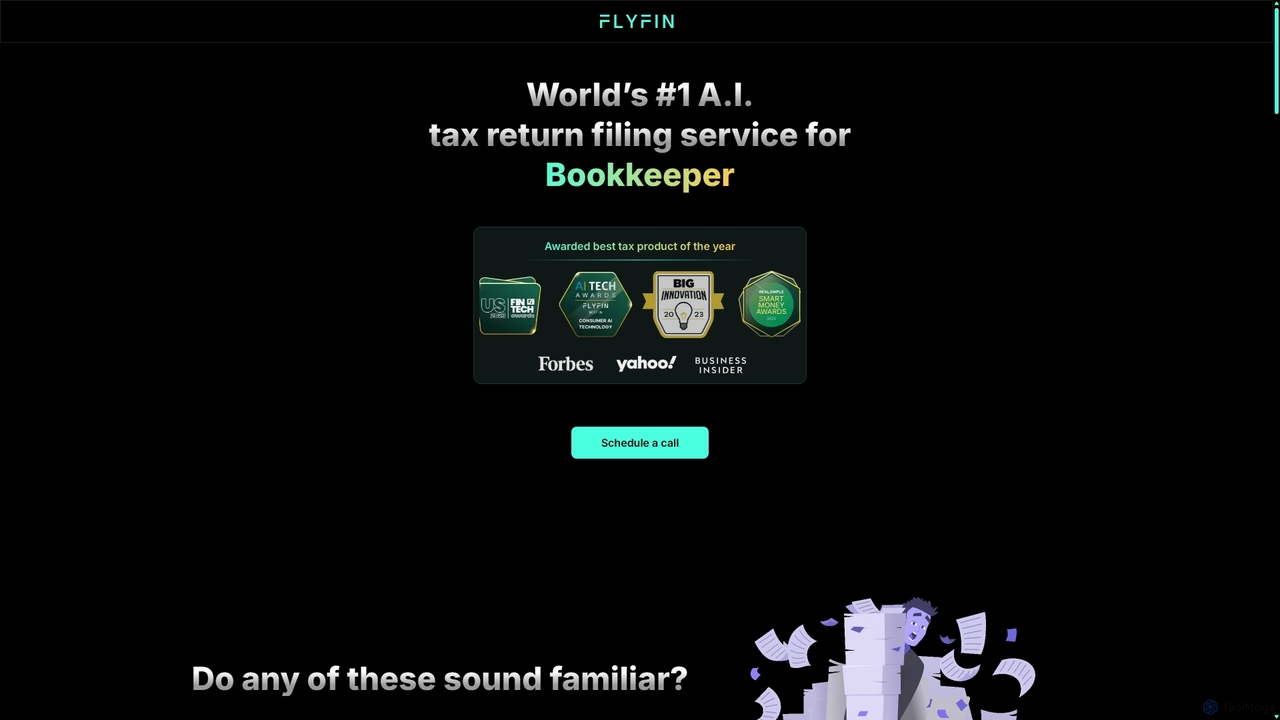 Streamline Tax Filing with FlyFin – AI + CPA-Powered Service for FlyFin
