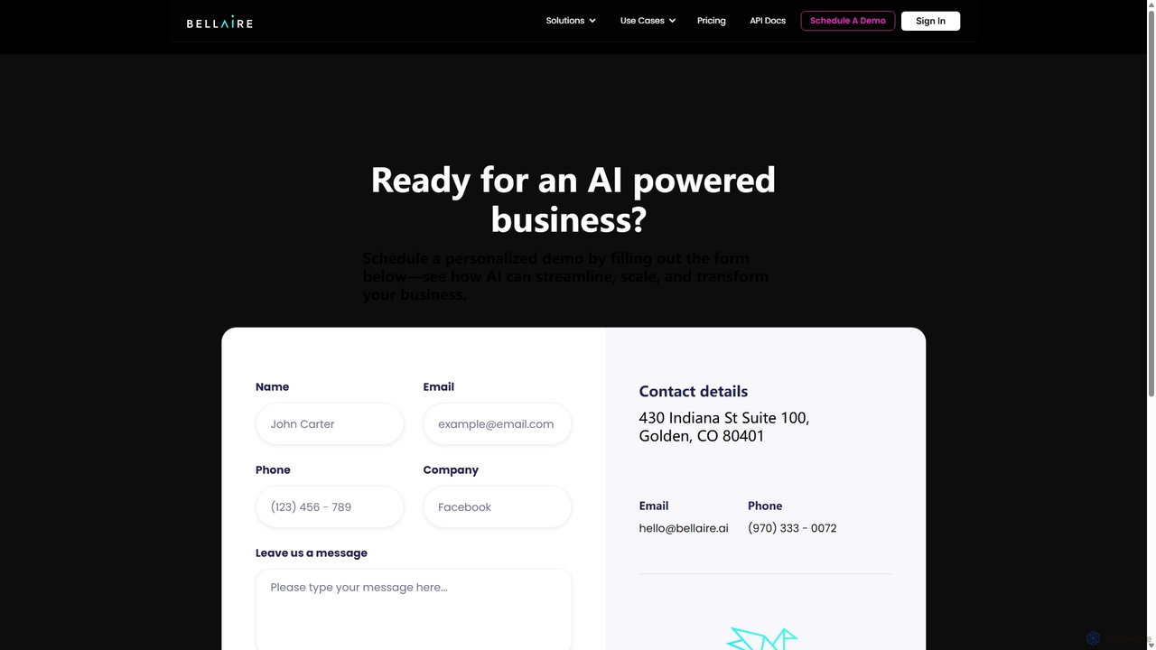 Schedule a Demo for Folderr
