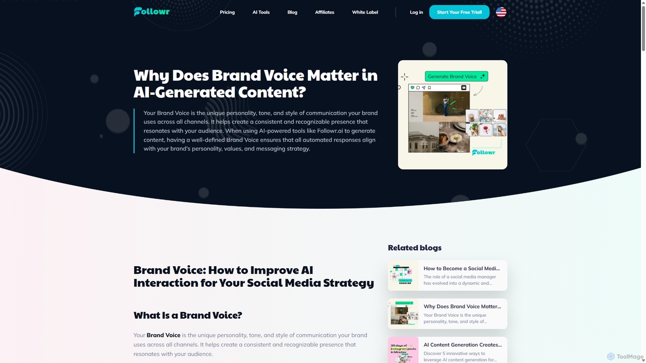 Why Does Brand Voice Matter in AI-Generated Content? for Followr