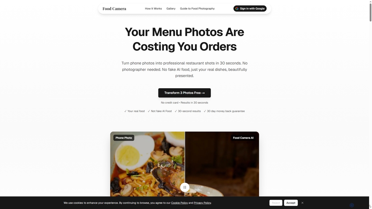 Food Camera
