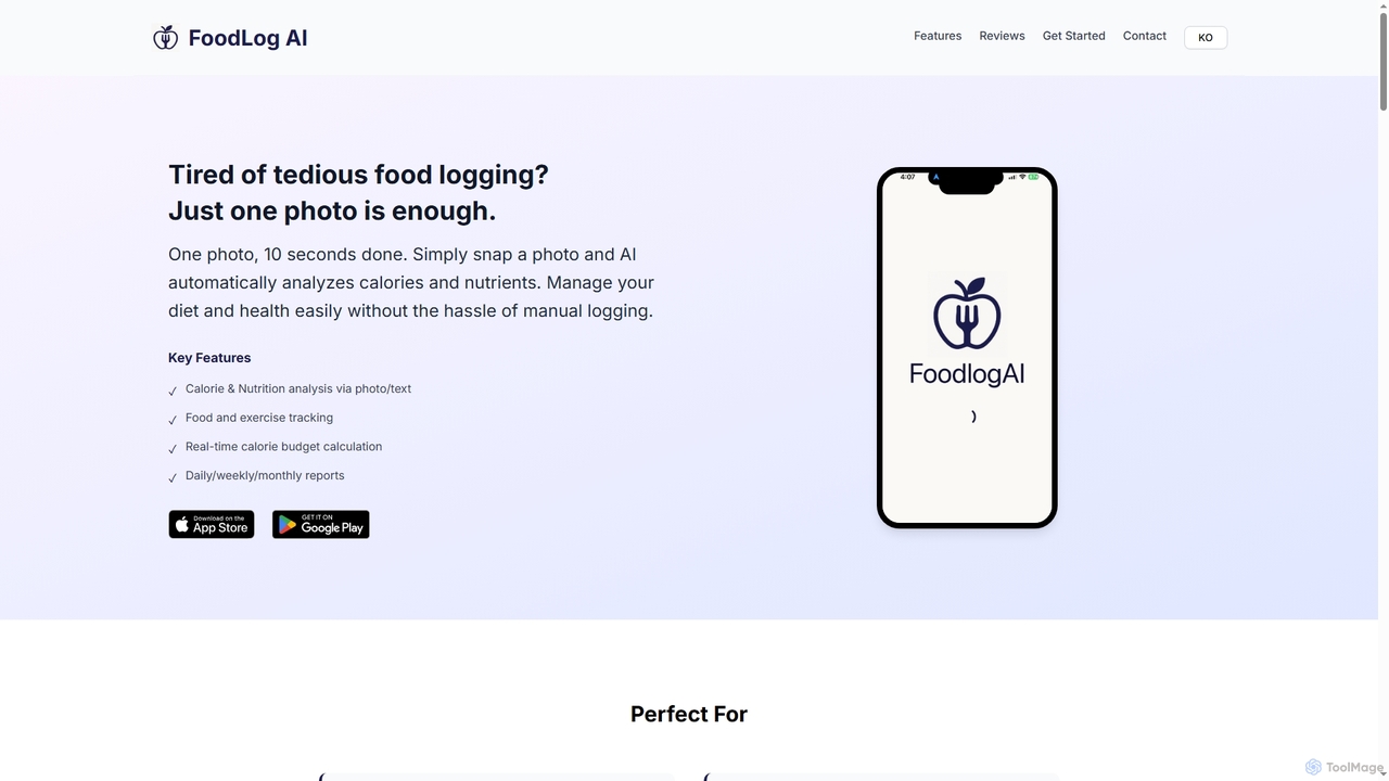Foodlog AI