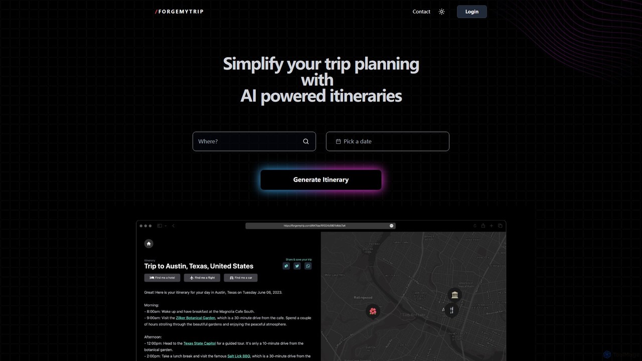 Forgemytrip