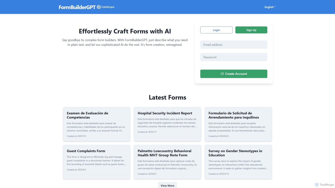 FormBuilderGPT