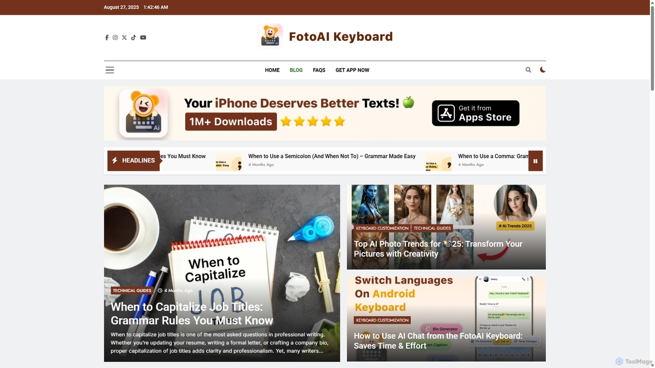 Blogs: AI Tips & Creative Keyboard Guides for FotoAI