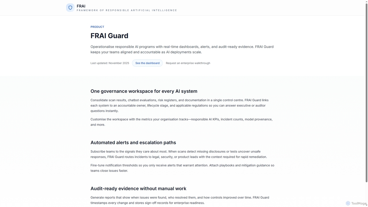 FRAI Guard | FRAI for FRAI