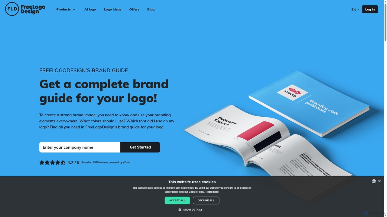 Create Brand Guide - Get your Brand Guidelines - FreeLogoDesign for Freelogodesign