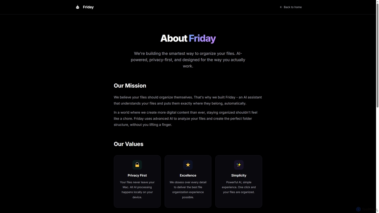 About - Friday for Friday