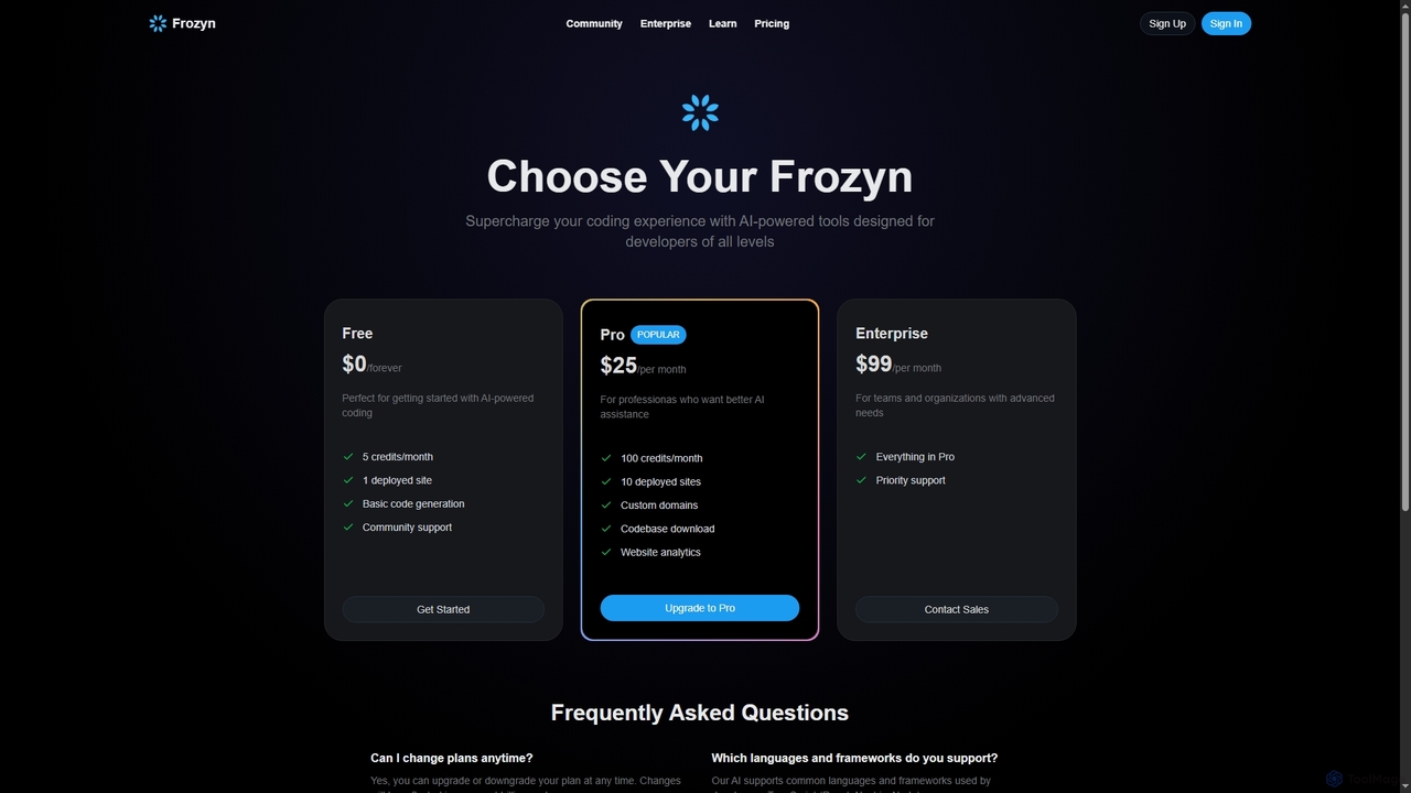 Frozyn - Make something cool for Frozyn