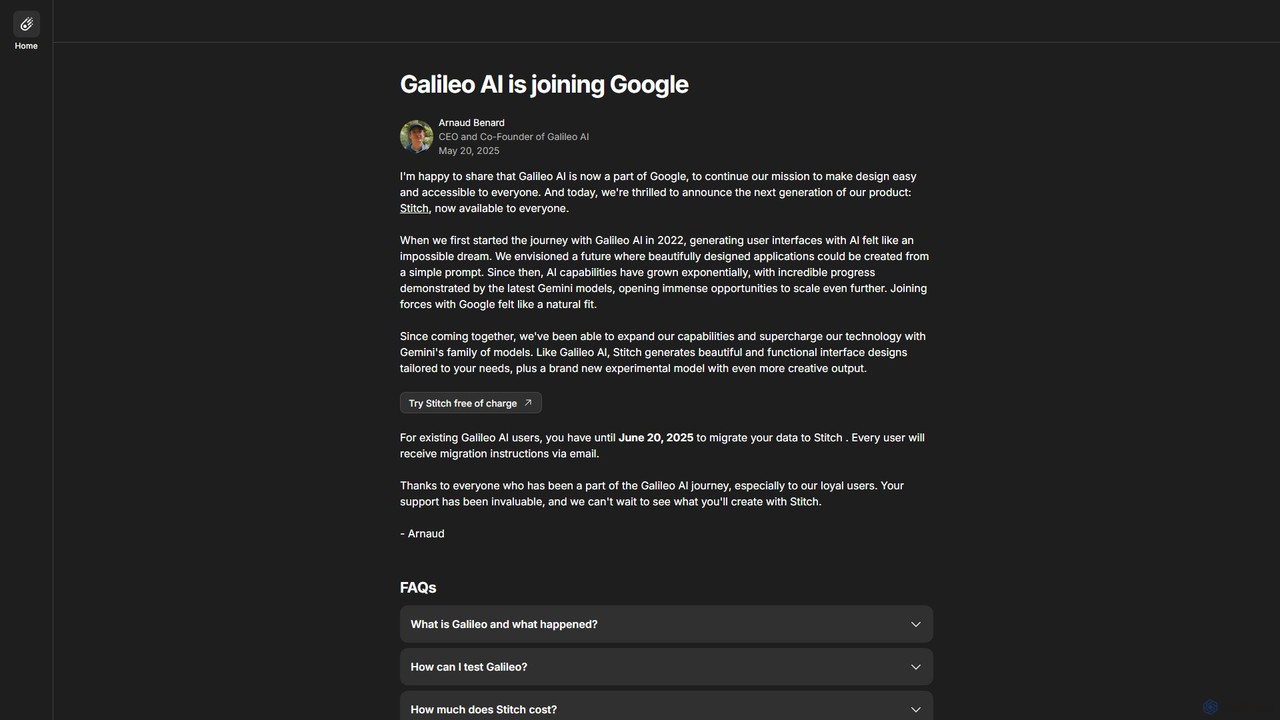 Galileo AI