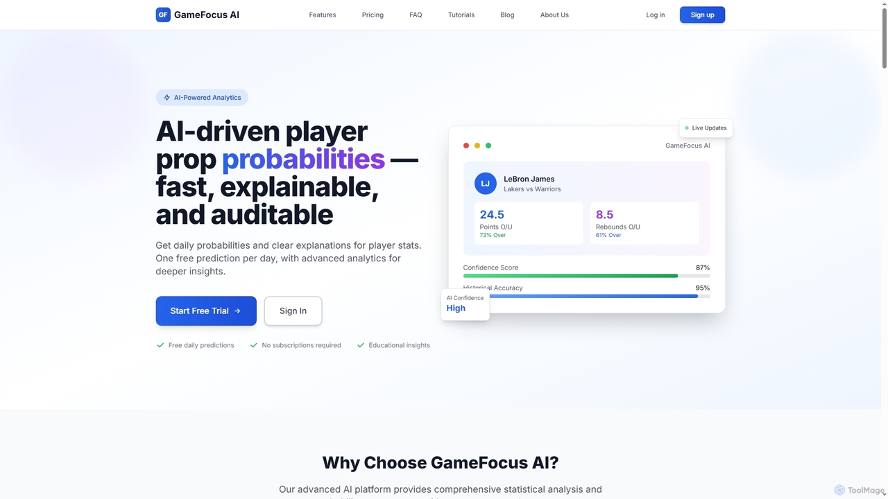 GameFocus AI