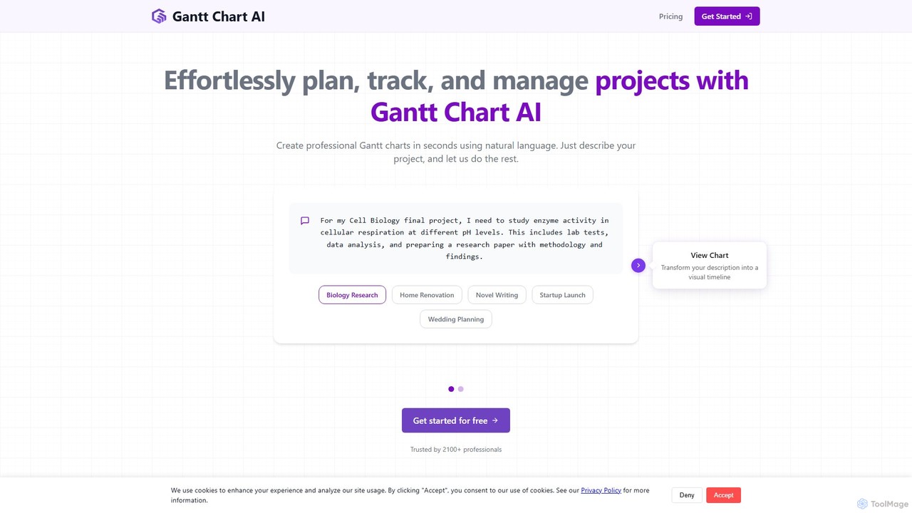 Gantt Chart AI