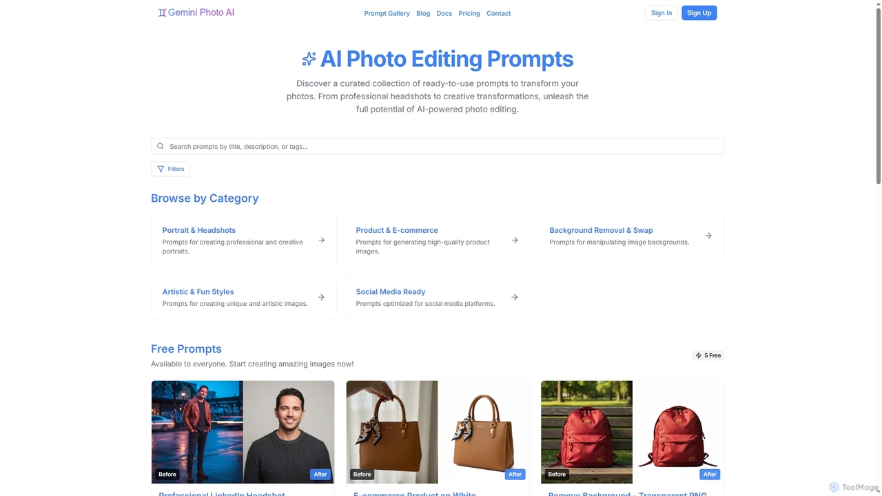 Gemini AI Photo Editing Prompts | Gemini Photo AI for Gemini Photo