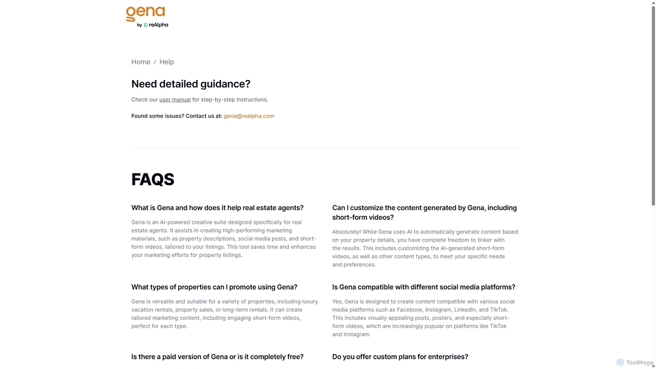 Gena - Marketing Co-pilot for real estate agents | Gena for Gena