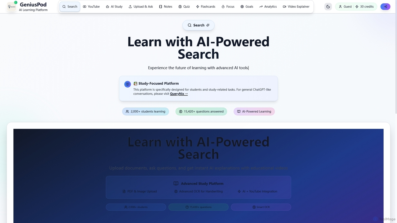 GeniusPod - AI Learning Platform for Geniuspod