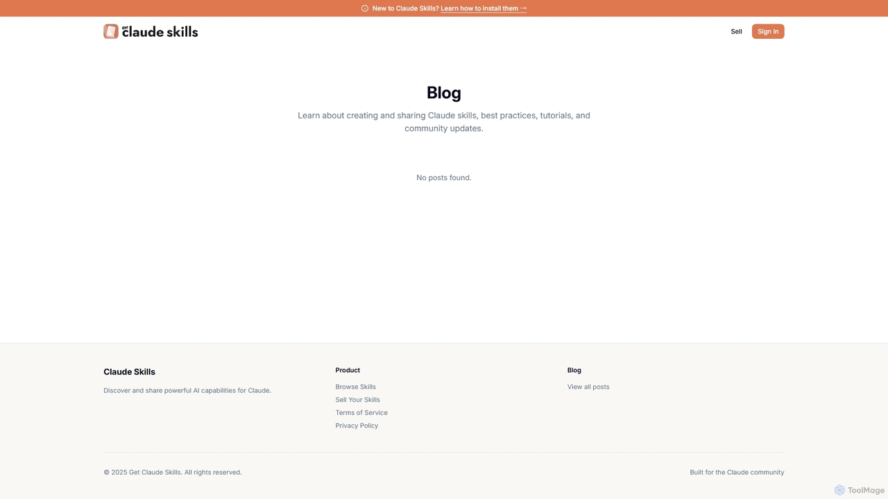 Blog - Get Claude Skills for Get Claude Skills
