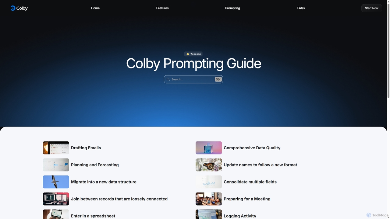 Colby Prompting Guide | Your AI Sales Analyst for Get Colby