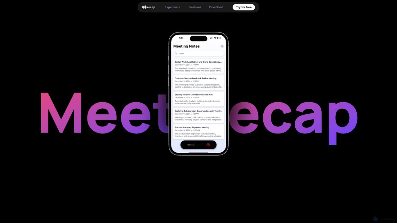 getrecap