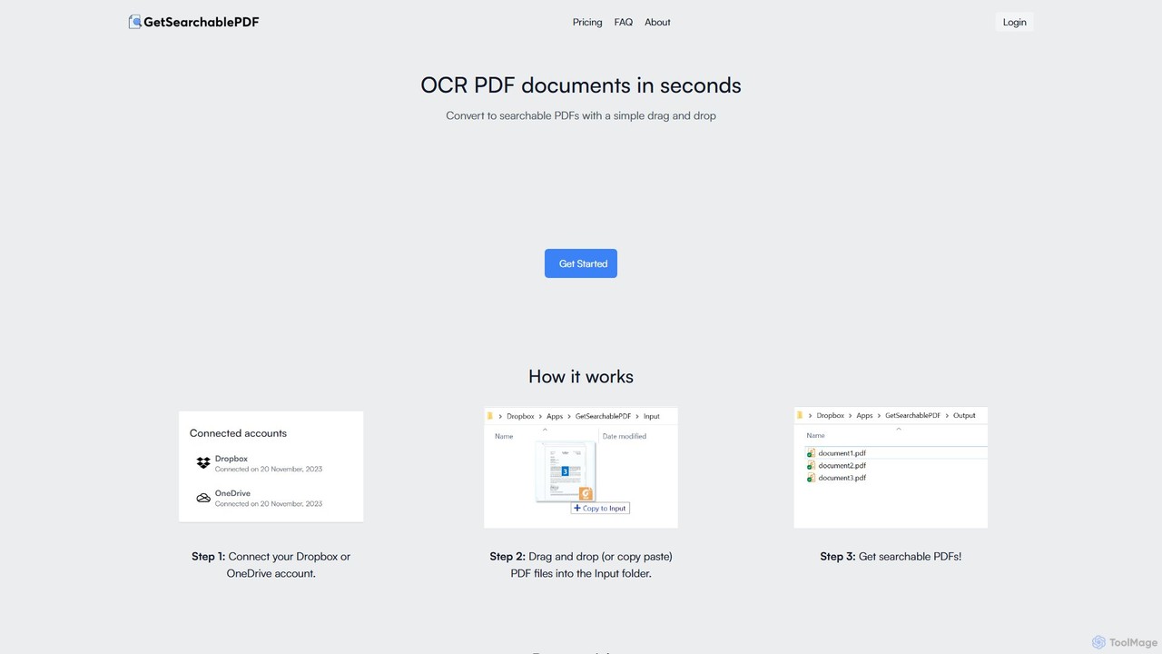 GetSearchablePDF