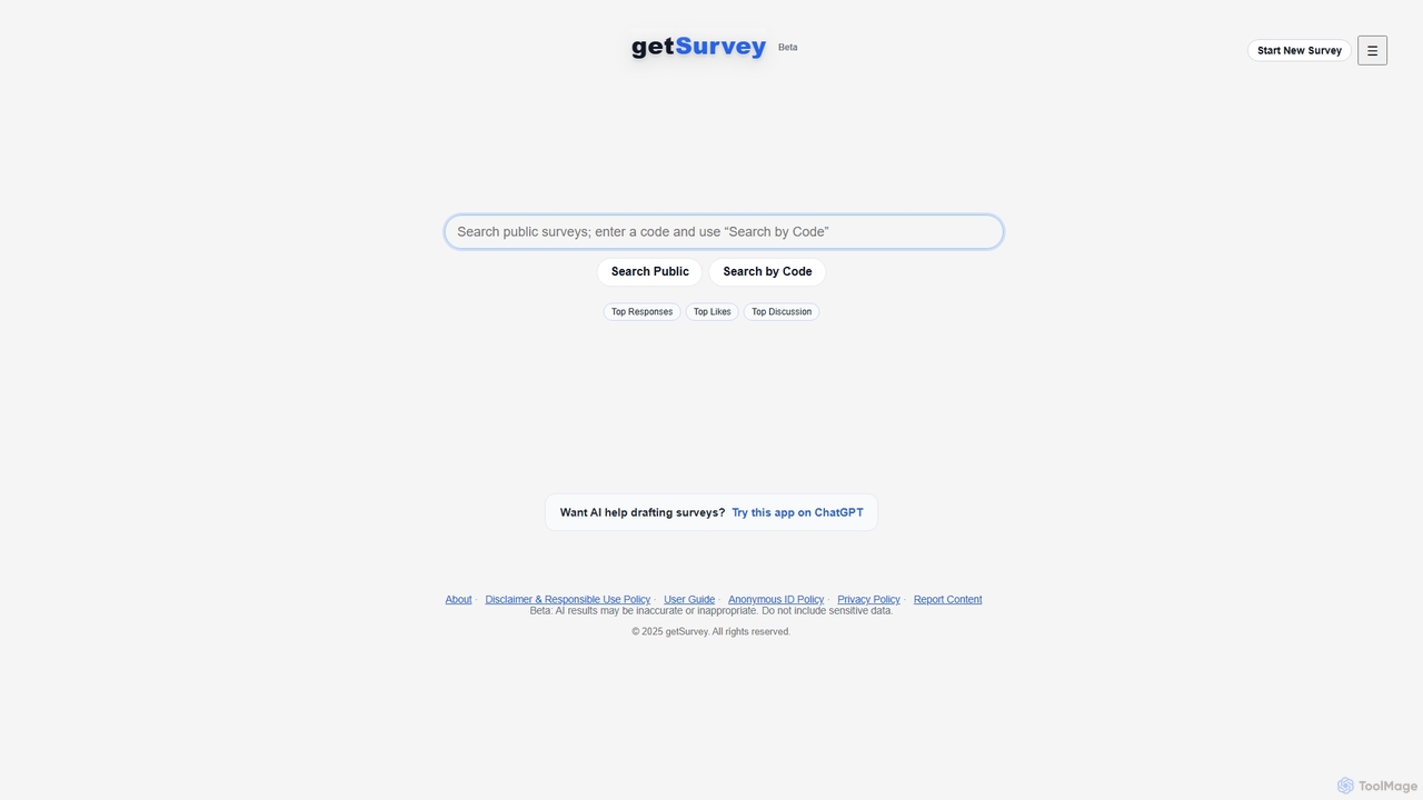 GetSurvey