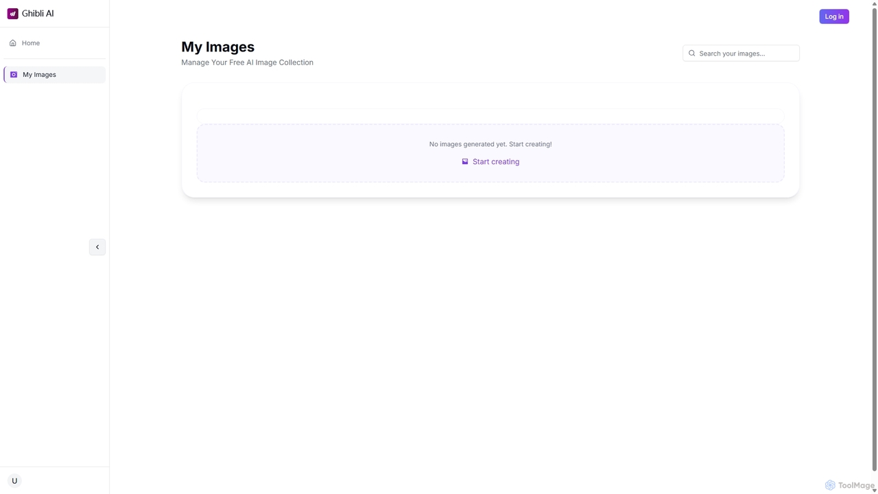 My Images - Manage Your AI Creations | Ghibli AI for Ghibli AI