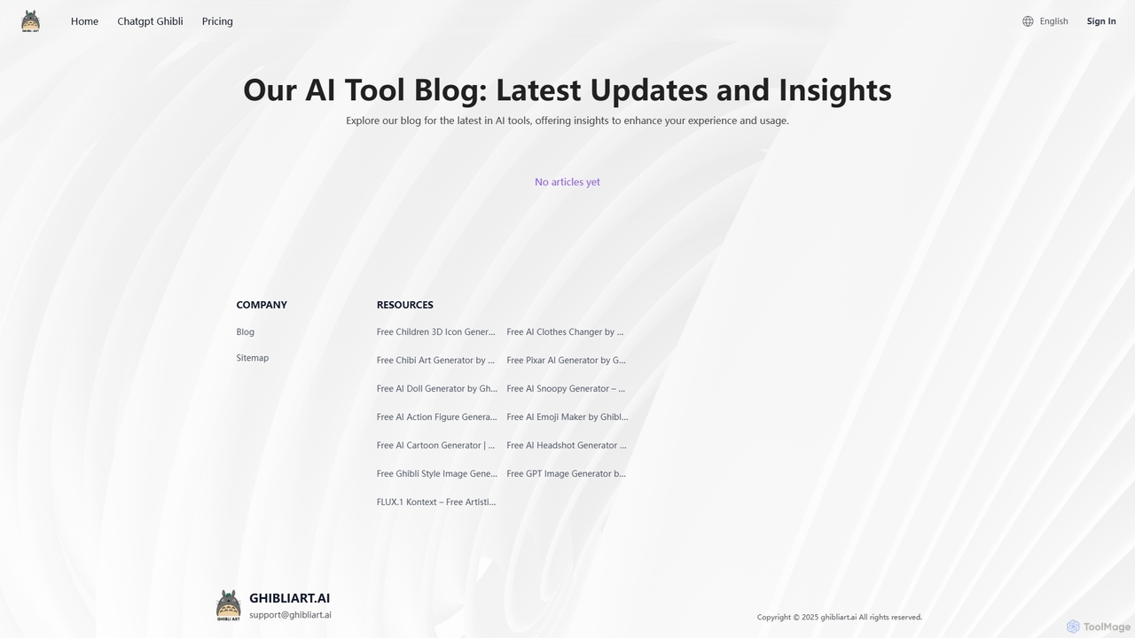 Our AI Tool Blog: Latest Updates and Insights for GhibliArt.ai
