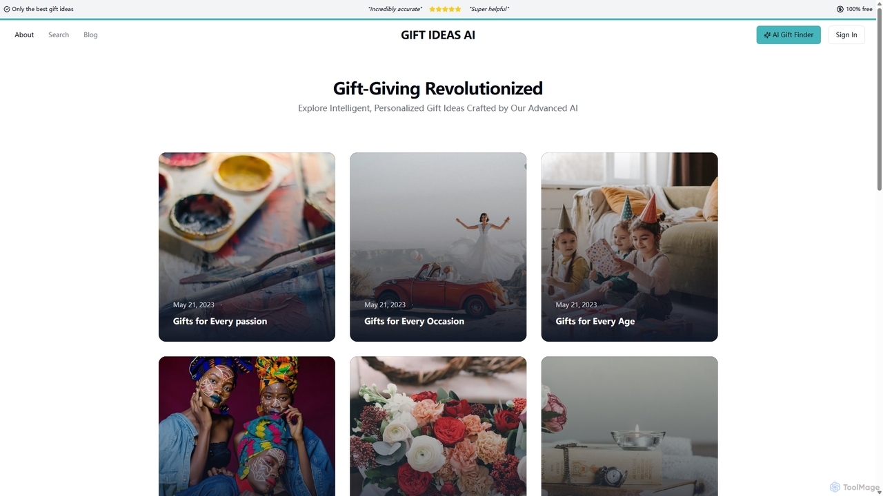 Blog for Gift Ideas AI