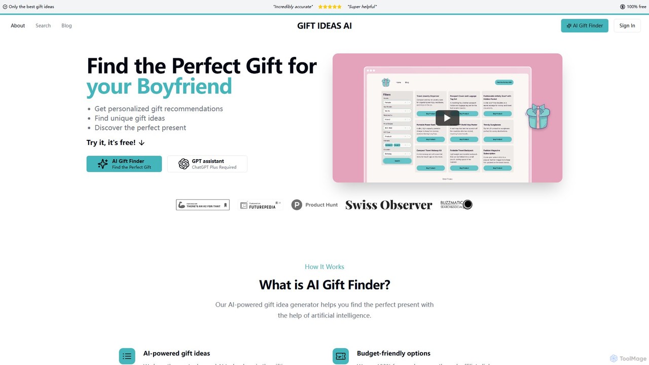 Gift Ideas AI