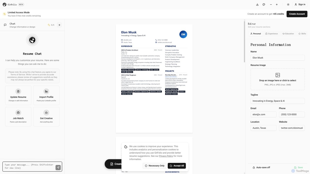GitFolio