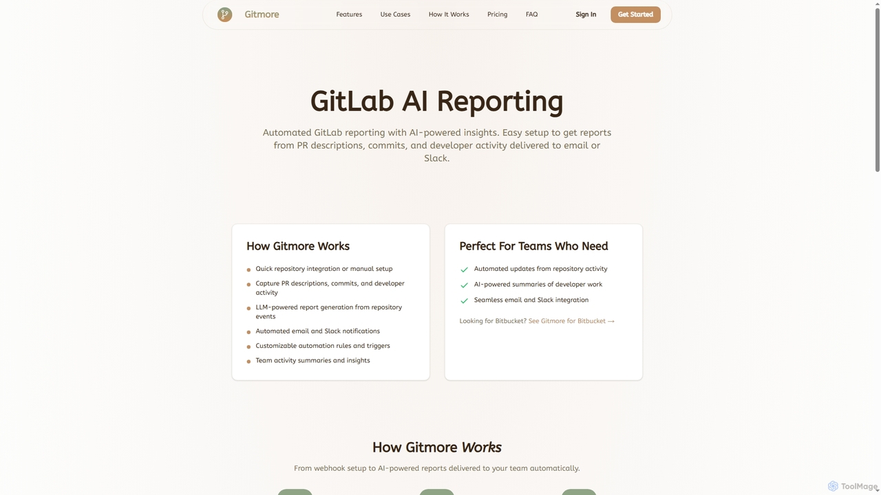 GitLab Team Reporting - Automated Engineering Updates | Gitmore | Gitmore for Gitmore