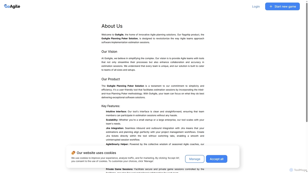 Online Planning Poker for Jira & Remote Teams | GoAgile.ai for GoAgile