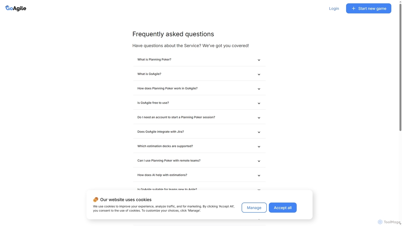 Online Planning Poker for Jira & Remote Teams | GoAgile.ai for GoAgile