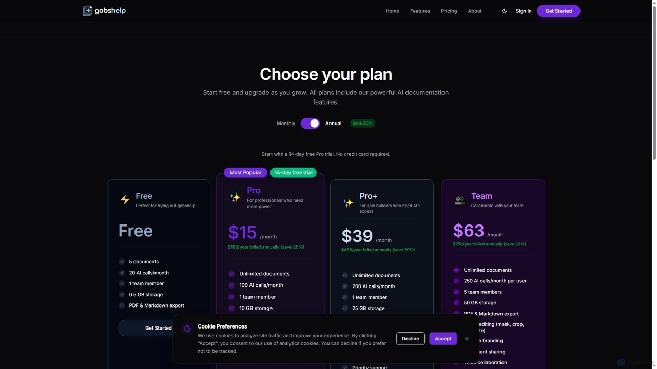 Smart Documentation with AI Vision | gobshelp for Gobshelp