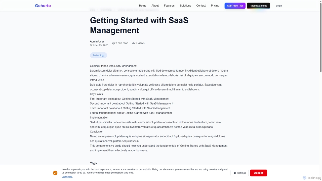 Getting Started with SaaS Management - Blog for Gohorto