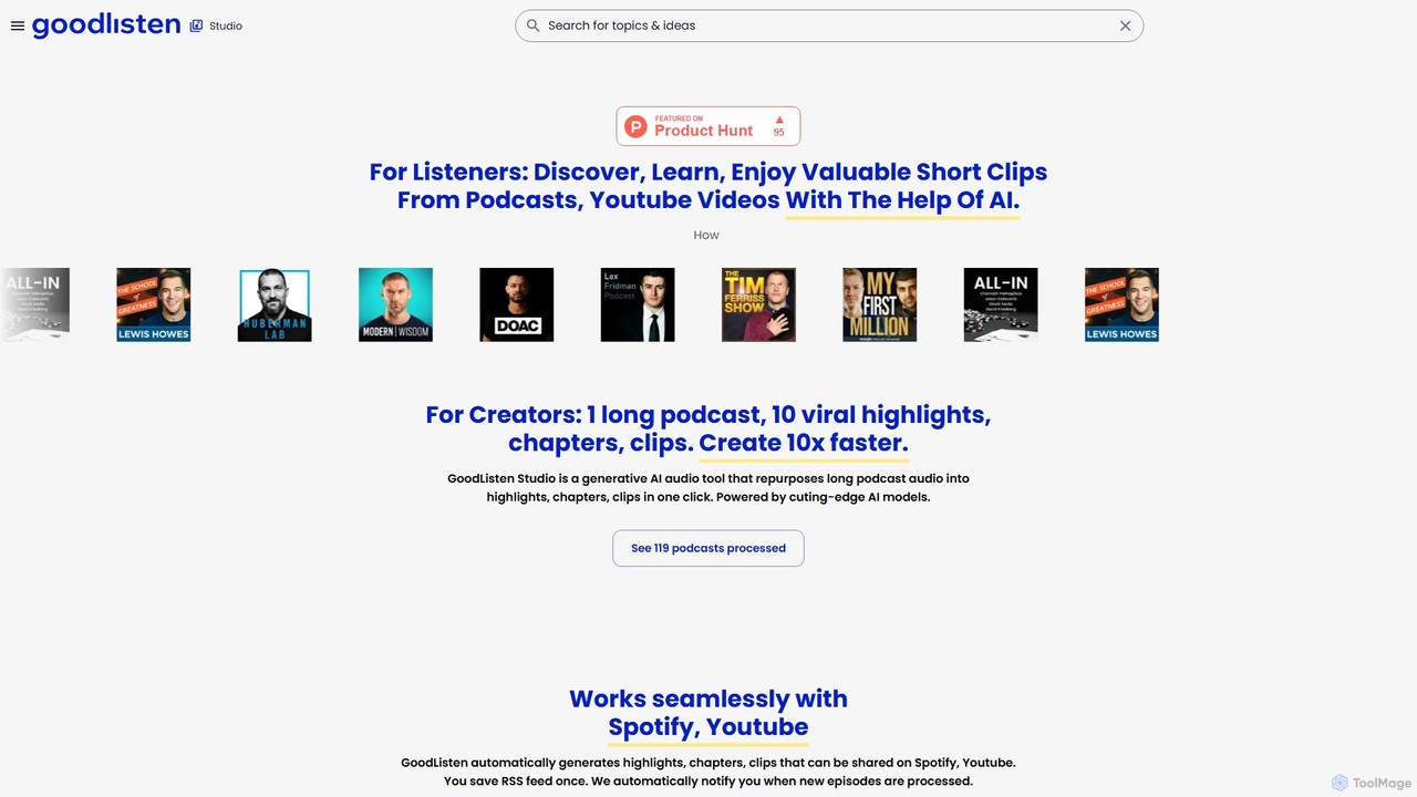 preview for GoodListen