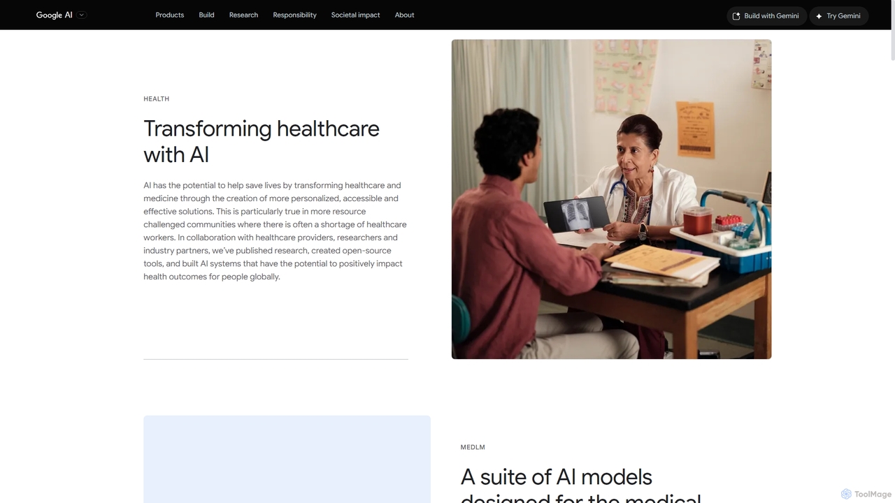 Google AI - Health AI for Google AI