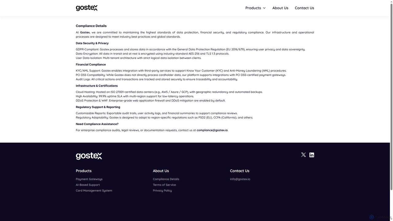 Gostex — White‑Label Fintech Solutions: Payment Gateway, AI Support, Card Management for Gostex