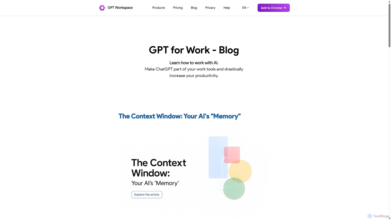 GPT Workspace Blog for GPT Workspace