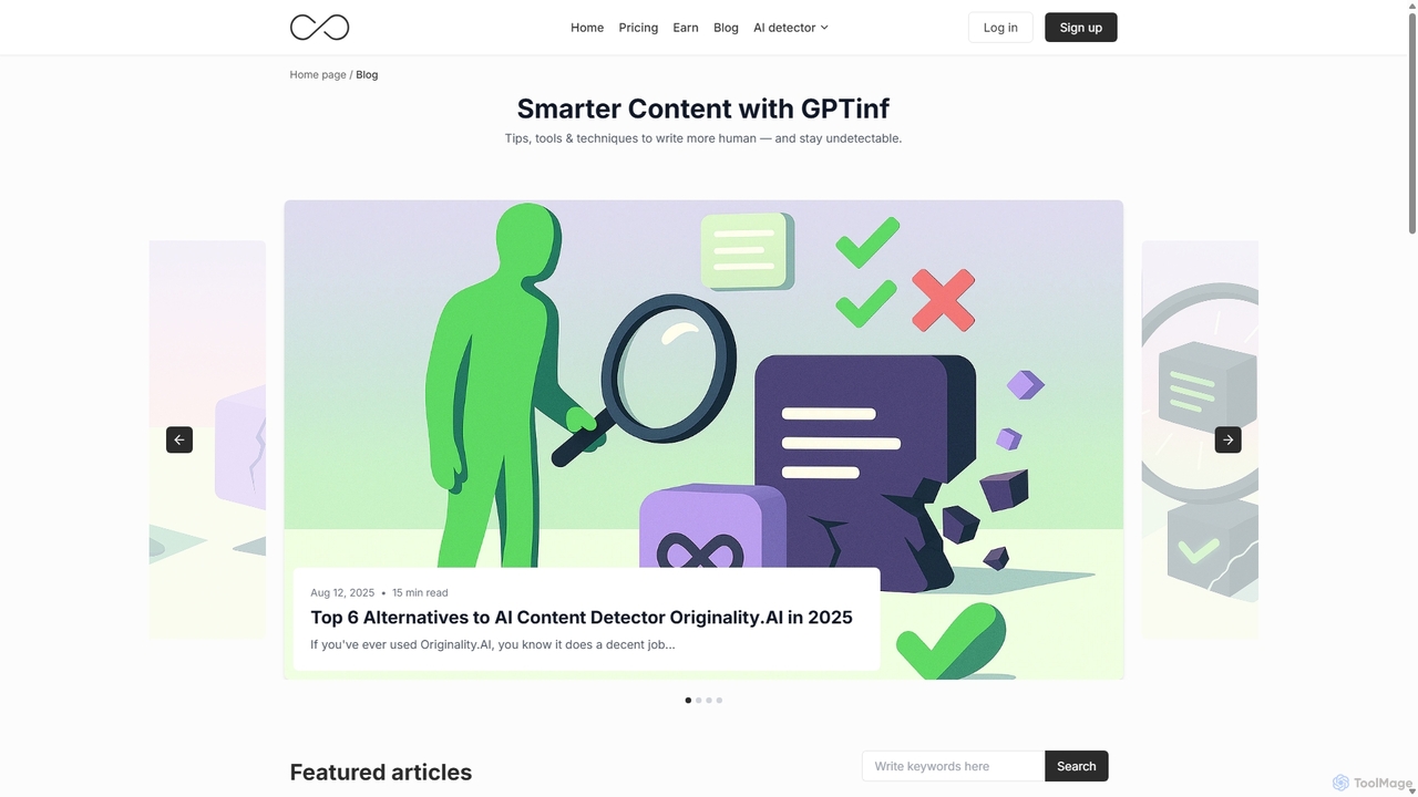 GPTinf Blog - AI Detection & Bypass Tips, News & Insights for GPTinf