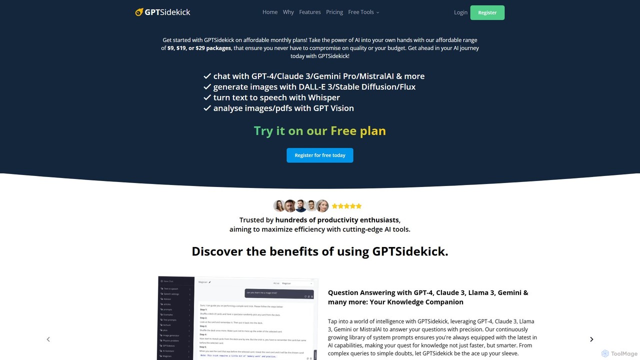 GPTSidekick