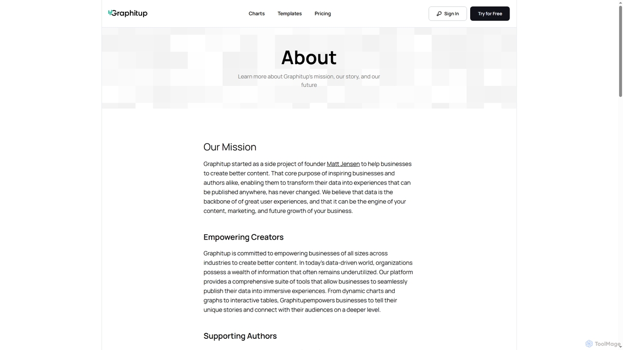 About for Graphitup