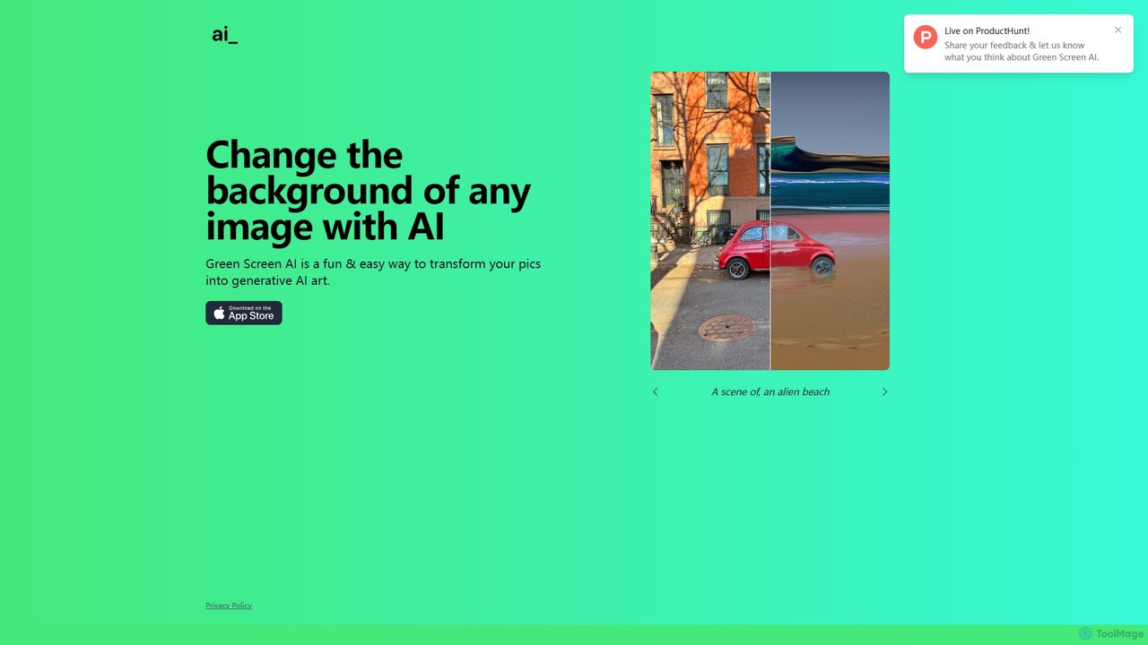 Green Screen AI
