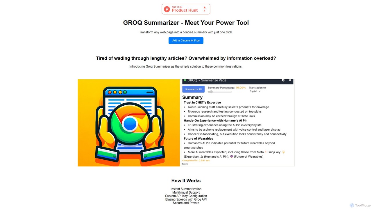 groqsummarizer