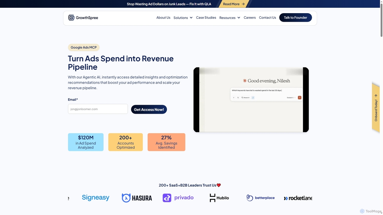 Google Ads MCP for Growthspree