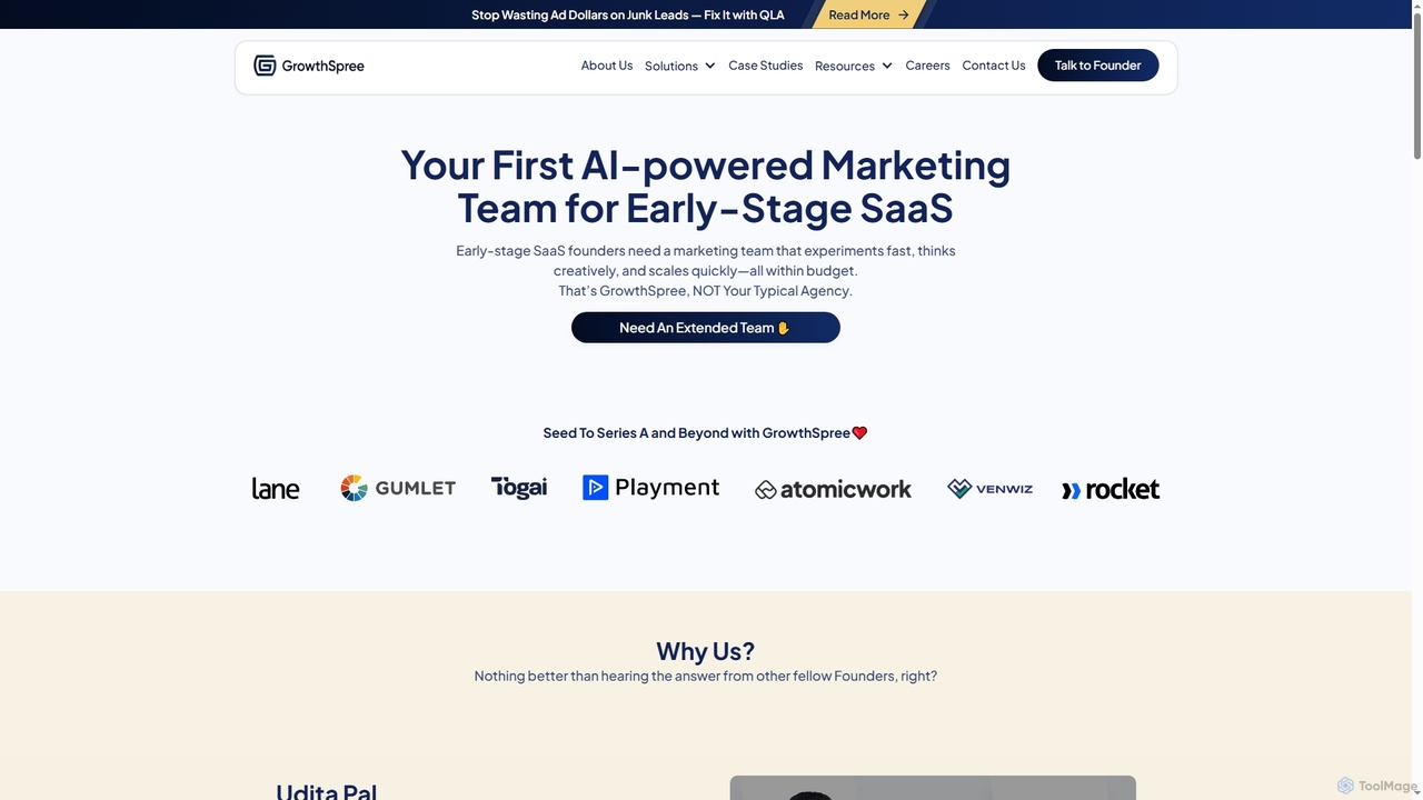 Early Stage for Growthspree