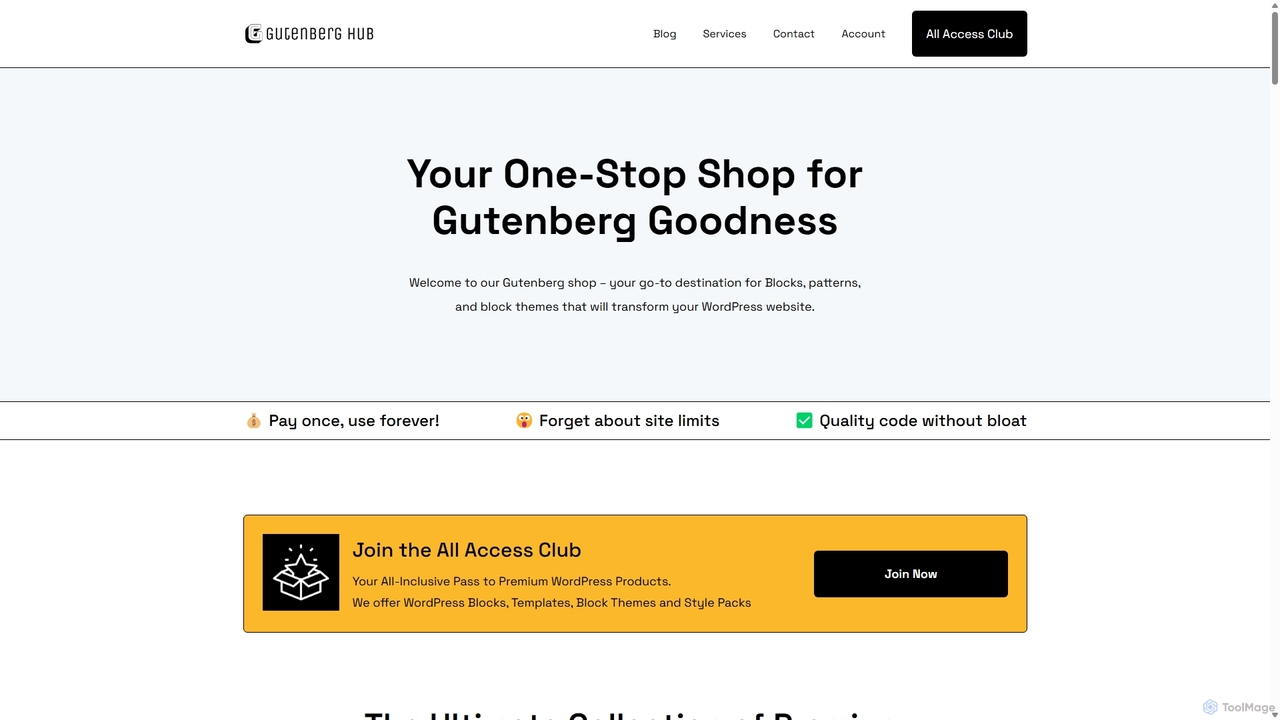GutenbergHub Shop