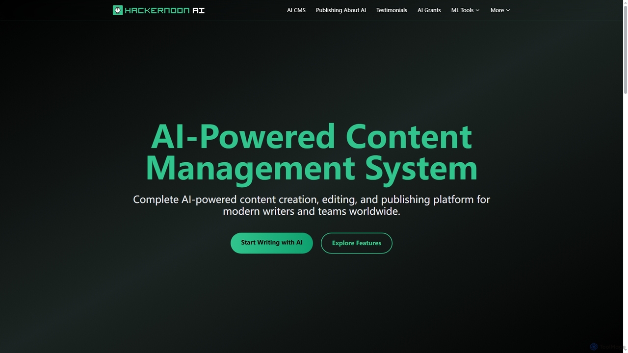 AI-Powered Content Management System - HackerNoon AI for HackerNoon AI