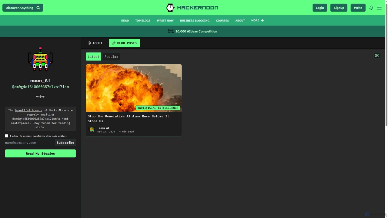 noon_AT | HackerNoon for HackerNoon