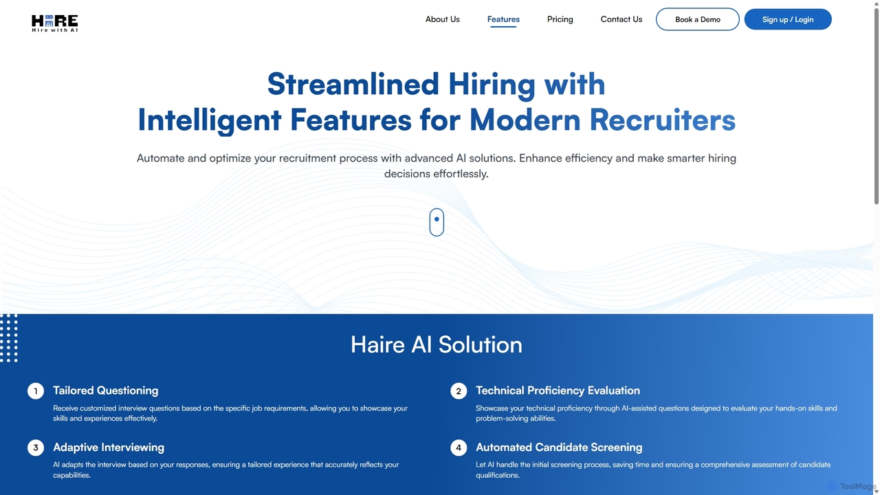 AI Interview Platform Features | Haire for Haire