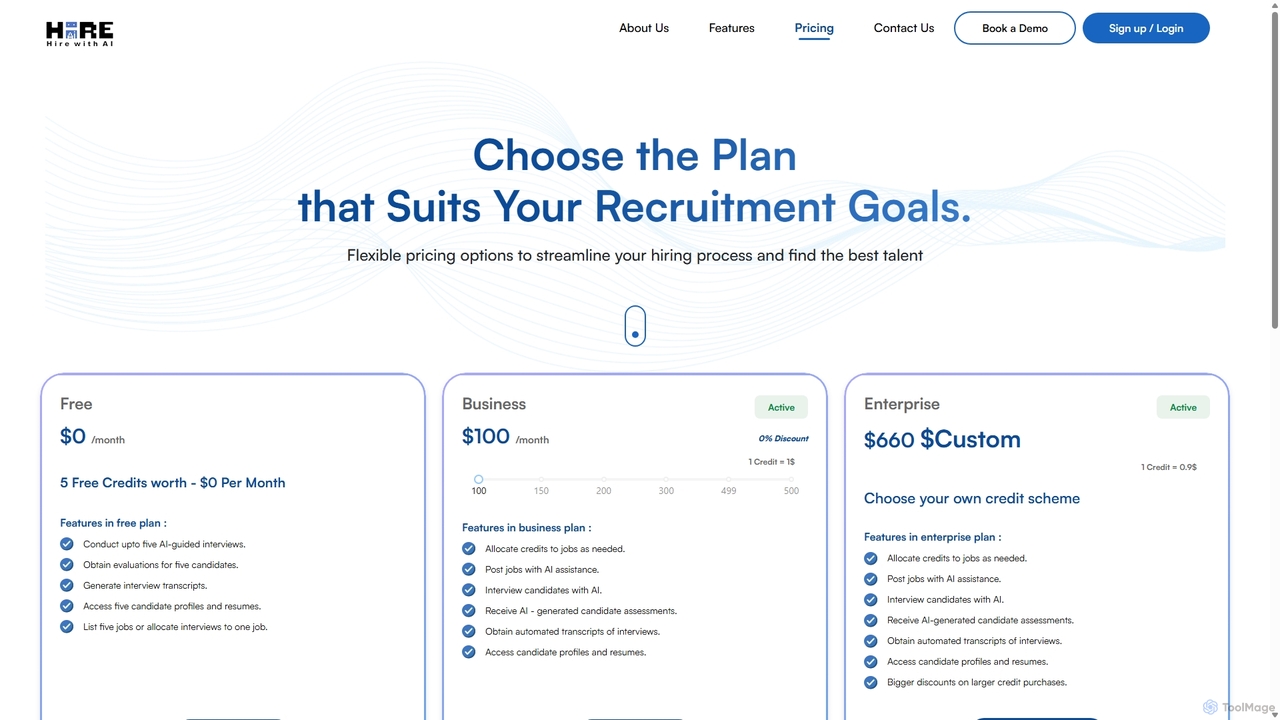 Pricing | AI Recruitment Company | Haire for Haire
