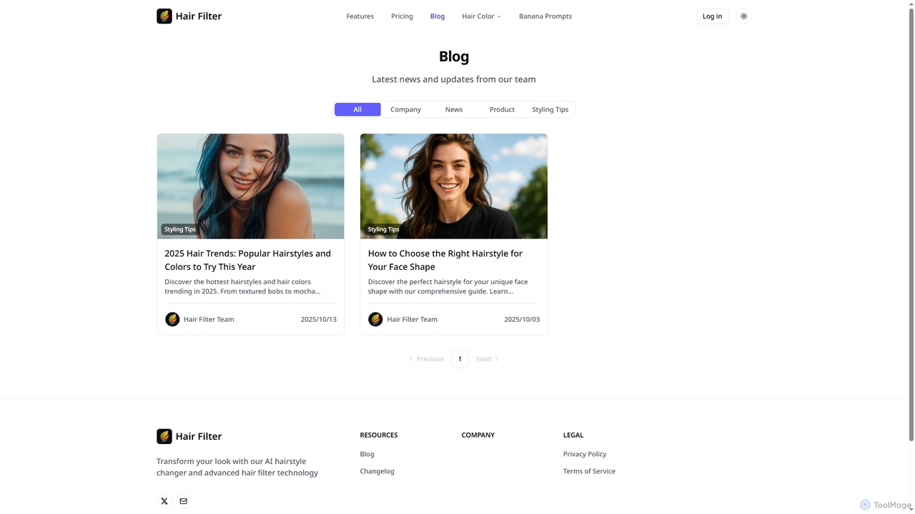 Blog | Hair Filter - Change hairstyle and hair color for free for Hairfilter